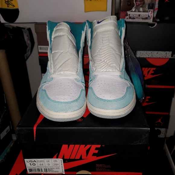 AIR JORDAN 1 TURBO GREENS - Picture 4 of 8